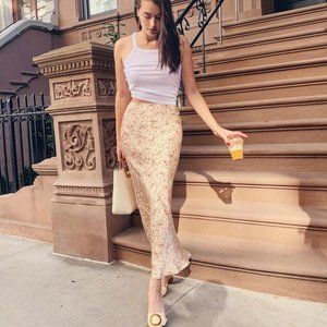 Réalisation Maxi Skirt: THE JONI in Paisley